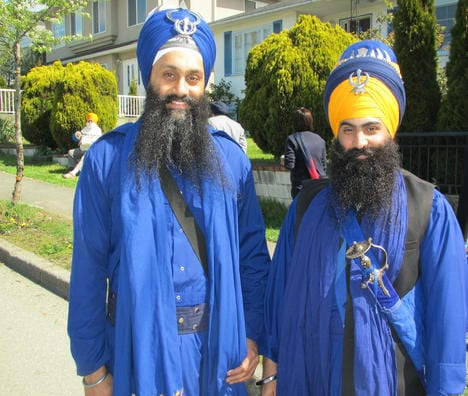 Bhupinder Singh (left) and Karamjit Singh