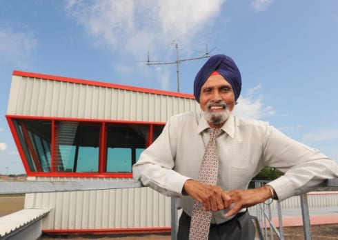 Ben Bedi, air traffic controller. Ben worked at North Denes for over a decade, and when he started in the profession was the only Indian air traffic controller in the country. Picture: James Bass