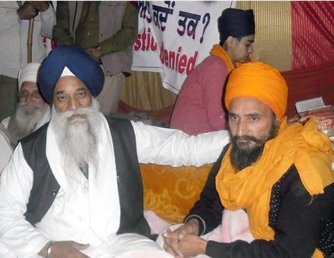 Earlier file photo of Giani Gurbachan Singh (left) and Bhai Gurbakhsh Singh Khalsa (right)