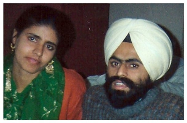 File Photo: Prof. Bhullar with his wife