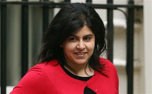 Cabinet Minister Baroness Warsi.