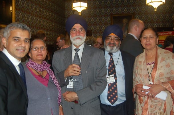 Members of the Khalsa Centre last year during a community celebration event at the Houses of Parliament.