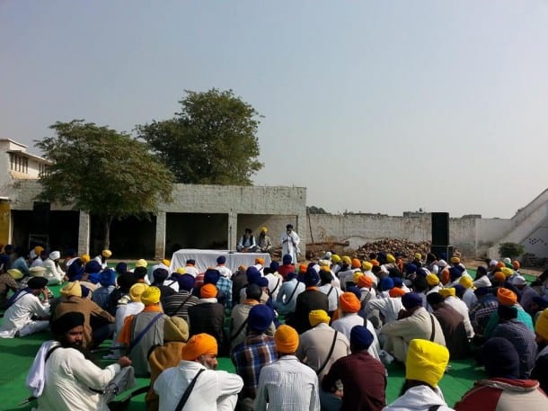 Sikh Sangat Gathers to discuss over growing activities of Noormahal cult