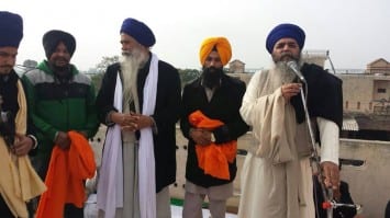 File Photo: Bhai Mohkam Singh, Bhai Papalpreet Singh and Bhai Amrik Singh Ajnala