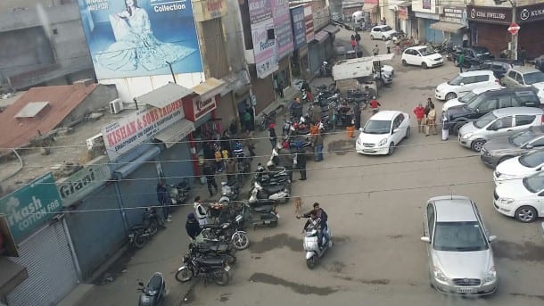 Streets were deserted across Punjabi cities