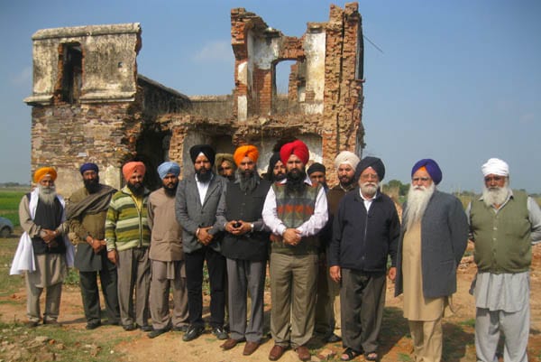 A spot at village Hond Chillar where Sikhs were killed in cold blood.