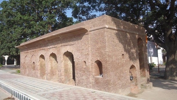 Sacred 'Baran-dari' which has been found to b constructed by Guru Angad Sahib