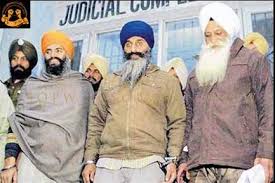 Bhai Makhan SIng Gill (in center) and Bhai Pal SIngh France (right)
