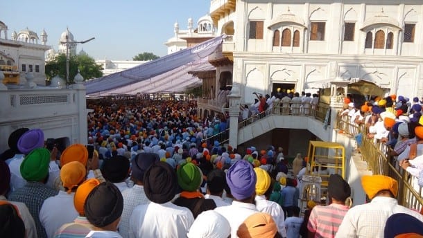 Huge number of Sikh Sangat