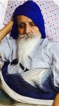 Bapu Surat Singh Khalsa, on hunger protest since January 16, 2015
