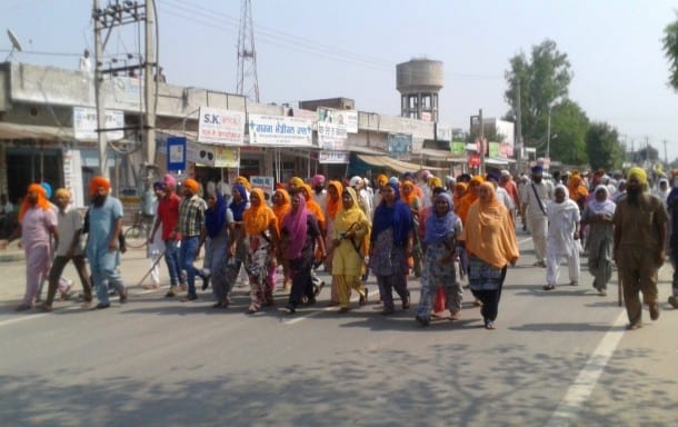 Sikhs Protest