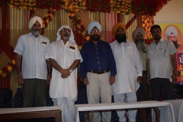 Gurtej Singh (former IAS), Shashi Kant (Former DGP, jails), Dr. Gurdarshan Singh Dhillon (Sikh historian) and others social activists launching new party