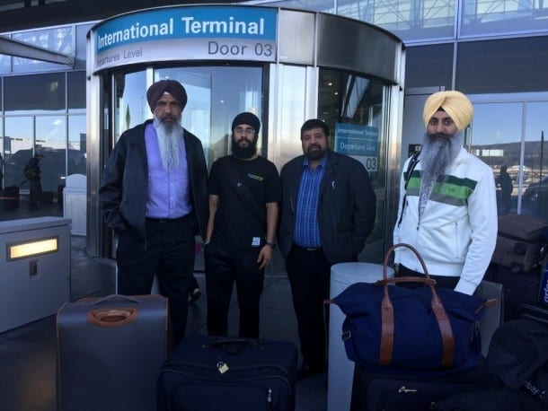 North American Team Leaving for Sarbat Khalsa