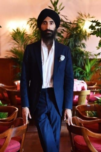 STEFANIA D'ALESSANDRO Actor and designer Waris Ahluwalia said he was wrongfully pulled from a plane.