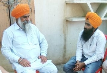 File Photo: Bhai Gurdeep singh Khera with Sikh Activist Pritpal Singh