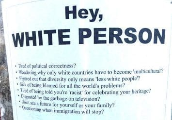 Hate Poster Found Around Downtown Toronto