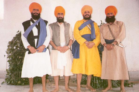 Shaheeds Bhai Gurdeep Singh Vakeel, Bhai Piara Singh, Bhai Sukhdev Singh and Bhai Amarjeet Singh Babbar Babbars2