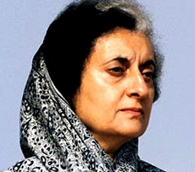 Indira Gandhi PM of India