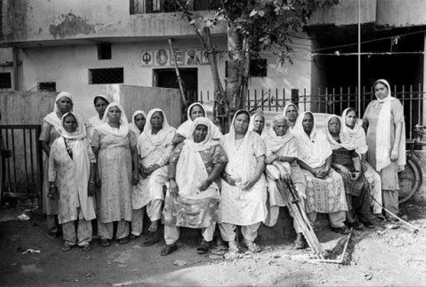Widows of Tirlokpuri, in an estate also known as the Widows Colony  