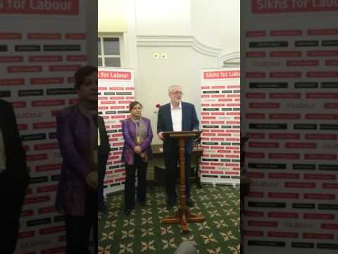 Jeremy Corbyn MP Speech at Sikhs for Labour Gurpurab Celebrations