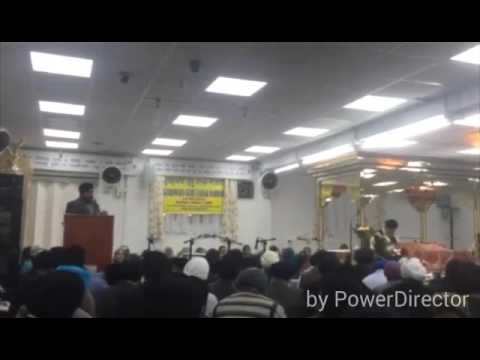 Speech by a Sikh from Afghanistan at Gurdwara Guru Nanak Darbar, Southall, UK