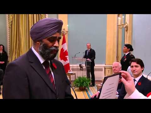 Harjit Singh Sajjan named Canada&#039;s Minister of National Defence in Justin Trudeau&#039;s government
