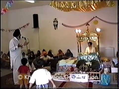 Shaheed Jaswant Singh Khalra&#039;s Speech at Gurudwara in Austria -1995