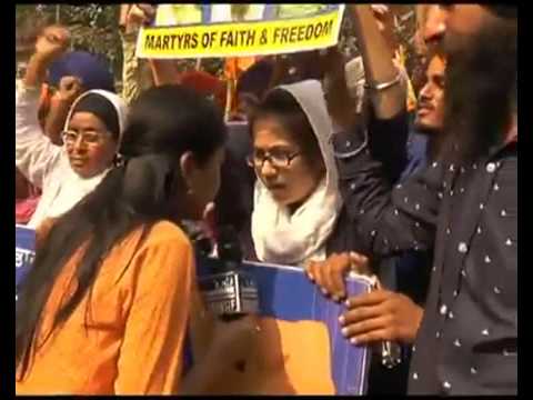 Young Sikh Girl Gives Fitting Response to Journalist on 1984 Genocide