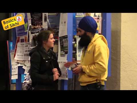 Canadian Neuroscientist loves Sikh psychology - UBC Street Parchar