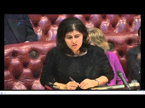 Baroness Warsi Lords 1984 Amritsar statement + questions - 4 Feb 2014