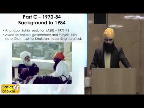 TWGC Topic #11 Part B - 1947 to 1973 - Punjabi Suba Movement / Dharam Yudh Morcha