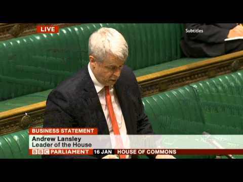 Paul Uppal MP comments to Andrew Lansley on 1984 - 16 Jan 2014