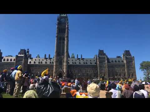 Sikhs March at Parliament Hill