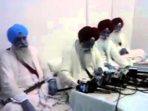 Jathedars Address Press Conference After Haryana Sikh Excommunication Edict