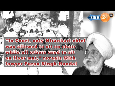 In Court, Nirankari chief was allowed to sit on chair while all others used to sit on floor mat