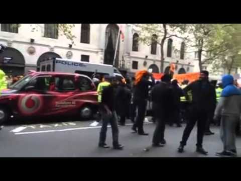 Horse Mount police - London Sikh protests