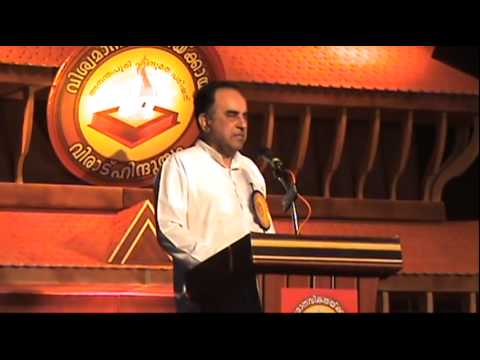 Dr Subramanian Swamy talks about Need of Virat Hindus at Thiruvananthapuram