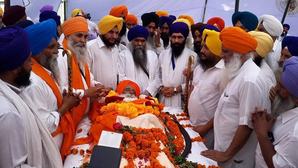 Last Rites of Bapu Tarlok Singh Performed as per Sikh Tenets; Bhog on