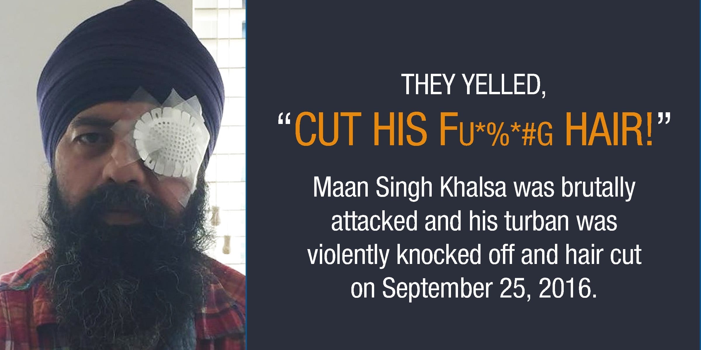 US Based Sikh Assaulted, Hair Cut; Urges Hate Crime Investigation –  