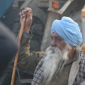 Agitating Farmers at Singhu border New Delhi 12