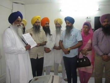 Sikh delegation 1